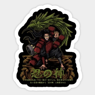 Hashirama Senju The First hokage Anime Tshirt Sticker